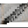 Mexen Roma cabină de duș cu uși batante 120 x 120 cm, transparent, crom - 854-120-120-01-00