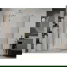 Mexen Roma cabină de duș cu balamale 70 x 100 cm, transparent, Aurie - 854-070-100-50-00
