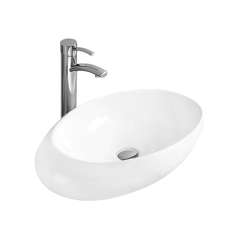 Mexen Malwa chiuvetă pe blat 59 x 36 cm, Albă - 21435900