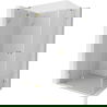 Mexen Lunar cabină de duș articulată stânga 85 x 80 cm, transparentă, aurie - 834-085-080-50-00-L