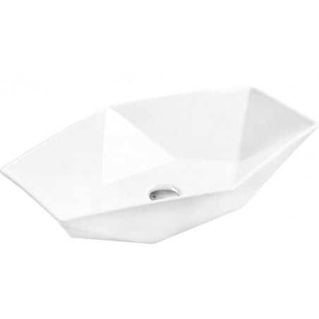 Mexen Elena pultra szerelhető mosdó 63 x 41 cm, fehér - 21476300
