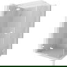 Mexen Lunar T cabină de duș tip balama stânga 120 x 80 cm, transparent, albă - 834T-120-080-20-00-L