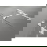 Mexen Lunar T cabină de duș cu ușă batantă stânga 140 x 80 cm, transparent, albă - 834T-140-080-20-00-L