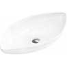 Mexen Ivone 70 x 37 cm-es pultra helyezhető mosdókagyló, fehér - 21487000