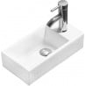 Mexen Inez chiuvetă de blat stânga 40 x 20 cm, albă - 21484000L
