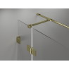 Mexen Lunar T balosz ajtó balos 110 x 80 cm, átlátszó, arany - 834T-110-080-50-00-L