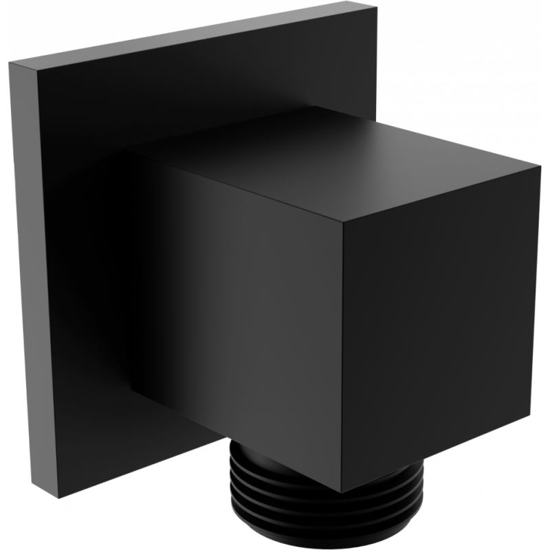Mexen Cube szögletes csatlakozás, fekete - 79340-70
