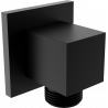 Racord unghiular Mexen Cube, negru - 79340-70