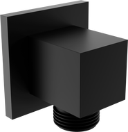 Mexen Cube szögletes csatlakozás, fekete - 79340-70