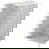 Mexen Lunar T cabină de duș cu deschidere stânga 135 x 80 cm, transparent, auriu periat - 834T-135-080-55-00-L