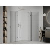 Mexen Roma Duo cabină de duș pliabilă 80 x 80 cm, transparent, crom - 854-080-080-02-00