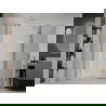 Mexen Roma Duo cabină de duș cu uși batante 70 x 70 cm, transparent, crom - 854-070-070-02-00