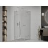 Mexen Roma Duo cabină de duș cu balamale 70 x 70 cm, transparent, Crom - 854-070-070-02-00