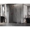 Mexen Lunar T cabină de duș pivotantă stânga 140 x 90 cm, transparent, aur roz - 834T-140-090-60-00-L