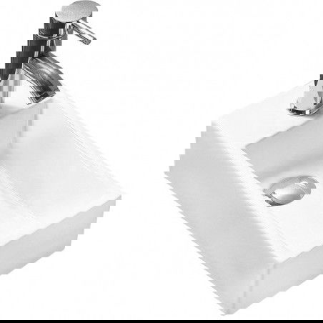 Mexen Inez jobb oldali pult mosdó 40 x 20 cm, fehér - 21484000R