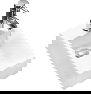 Mexen Inez chiuvetă pe blat dreapta 40 x 20 cm, albă - 21484000R