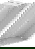 Mexen Lunar T jobb oldali nyíló zuhanykabin 110 x 70 cm, átlátszó, króm - 834T-110-070-01-00-P