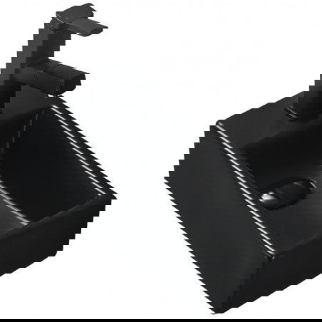 Mexen Inez felső szerelésű jobb mosdó 40 x 20 cm, fekete matt - 21484085R