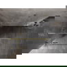 Mexen Lunar T cabină de duș cu ușă pivotantă stânga 110 x 110 cm, transparentă, aurie - 834T-110-110-50-00-L