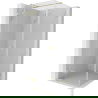 Mexen Lunar T cabină de duș pivotantă stânga 120 x 120 cm, transparentă, aurie periată - 834T-120-120-55-00-L
