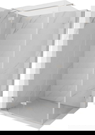 Mexen Lunar T balosfülke, balra nyíló 135 x 80 cm, átlátszó, kefezett nikkel - 834T-135-080-97-00-L