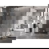 Mexen Lunar T cabină de duș pliante stânga 135 x 100 cm, transparent, nichel periat - 834T-135-100-97-00-L