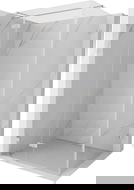 Mexen Lunar T cabină de duș batantă stânga 125 x 120 cm, transparent, nichel periat - 834T-125-120-97-00-L