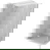Mexen Lunar T cabină de duș ușă rabatabilă stânga 140 x 120 cm, transparent, nichel periat - 834T-140-120-97-00-L