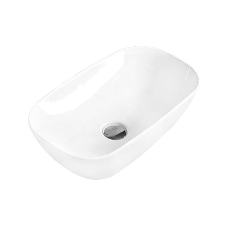 Mexen Klara 46 x 23 cm-es pultra szerelhető mosdó, fehér - 21564600