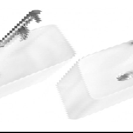 Mexen Eva pultra helyezhető mosdó 48 x 37 cm, fehér - 21424900