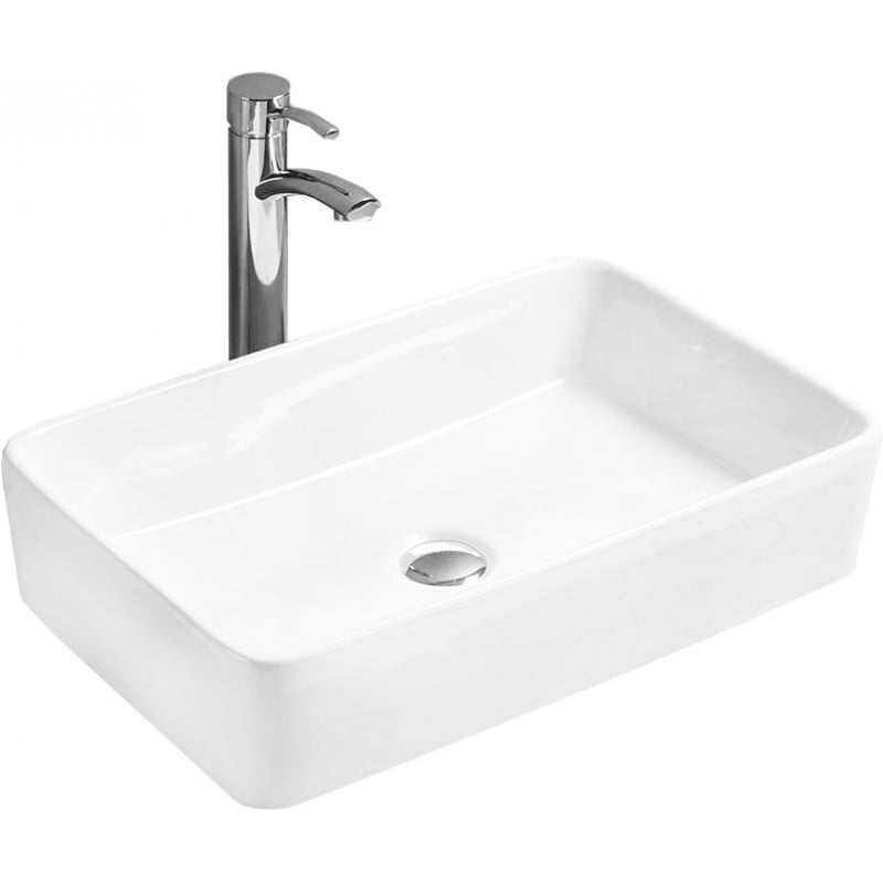 Mexen Catia chiuvetă pe blat 61 x 41 cm, Albă - 21316100