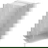 Mexen Lunar T cabină de duș batantă dreaptă 125 x 110 cm, transparent, crom - 834T-125-110-01-00-P