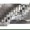 Mexen Lunar T cabină de duș cu deschidere spre dreapta 120 x 120 cm, transparentă, crom - 834T-120-120-01-00-P