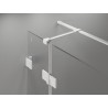 Mexen Lunar T cabina de duș cu deschidere pe dreapta 120 x 80 cm, transparentă, albă - 834T-120-080-20-00-P