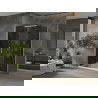 Mexen Omega cabină de duș extensibilă 100 x 100 cm, Grafit, Crom + cadă de duș Flat, Albă - 825-100-100-01-40-4010