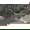 Mexen Omega cabină de duș glisantă 100 x 100 cm, transparentă, crom + cadă de duș Flat - 825-100-100-01-00-4010