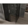 Mexen Omega cabină de duș extensibilă 100 x 100 cm, Grafit, Crom - 825-100-100-01-40