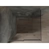 Mexen Omega cabină de duș extensibilă 100 x 100 cm, Grafit, Crom - 825-100-100-01-40