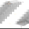 Mexen Lunar cabină de duș cu deschidere spre stânga 80 x 80 cm, transparent, cupru periat - 834-080-080-65-00-L