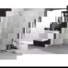 Mexen Exo cabină de duș culisantă 95 x 95 cm, transparent, crom - 8151-095-095-01-00