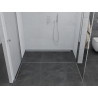 Mexen Pretoria Duo zuhanyajtó 140 cm, áttetsző, króm - 852-140-000-02-00