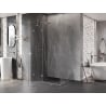 Mexen Lunar cabină de duș cu deschidere stânga 80 x 70 cm, transparent, nichel periat - 834-080-070-97-00-L