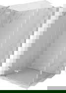 Mexen Lunar cabină de duș cu deschidere spre stânga 100 x 70 cm, transparentă, nichel periat - 834-100-070-97-00-L