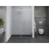 Mexen Pretoria Duo ușa de duș cu balamale 180 cm, transparent, Crom - 852-180-000-02-00