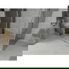 Mexen Lima harmonika-ajtós zuhanykabin 70 x 100 cm, Sötétszürke, Króm - 856-070-100-01-40