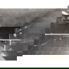 Mexen Lunar T cabină de duș pivotantă dreaptă 140 x 100 cm, transparentă, albă - 834T-140-100-20-00-P