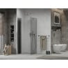 Mexen Lima cabină de duș pliabilă 80 x 80 cm, Grafit, Crom - 856-080-080-01-40