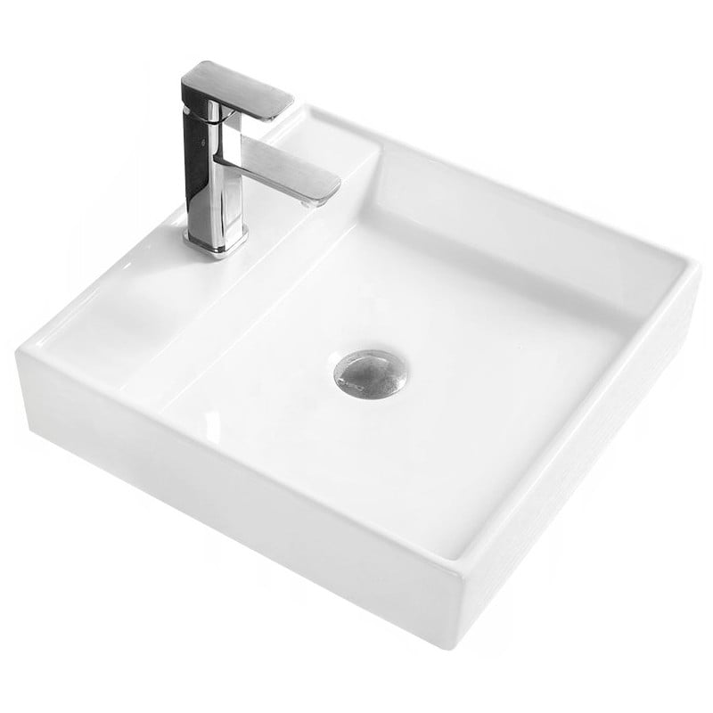 Mexen Blanca lavoar deasupra blatului 44 x 44 cm, alb - 21624400