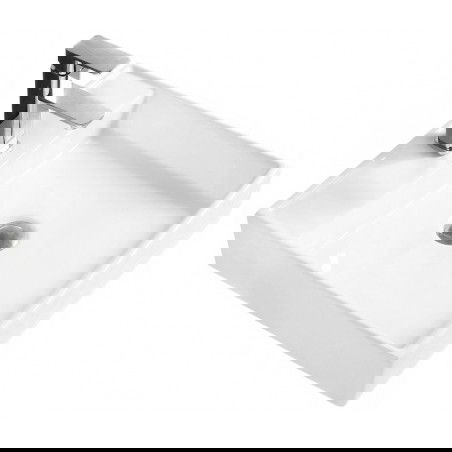 Mexen Blanca chiuvetă pe blat 44 x 44 cm, Albă - 21624400
