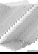 Mexen Lunar-F Duo cabină de duș pliabilă 85 x 75 cm, transparentă, crom - 836-085L-075P-01-00